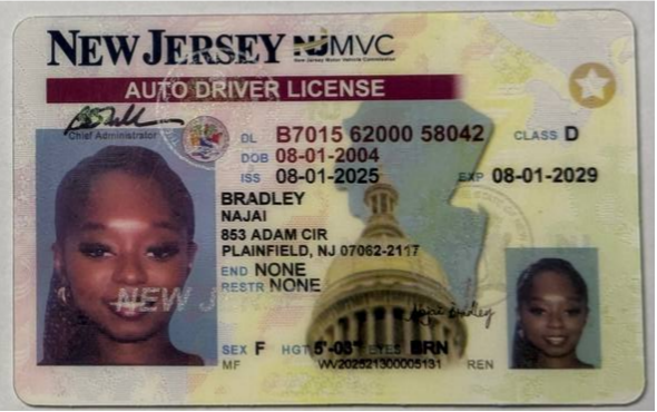 Card NJ 1