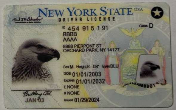 Card NY 1