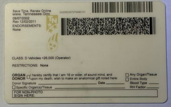 Card TN 3